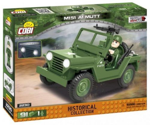 Cobi Small Army M151 A1 MUTT, 91 k, 1 f