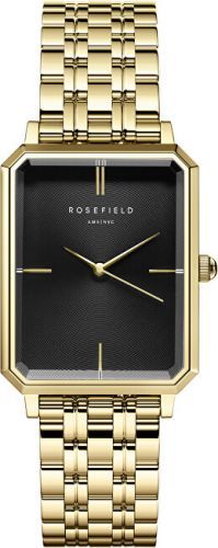 Rosefield The Elles Black Sunray Steel Gold OBSSG-O47