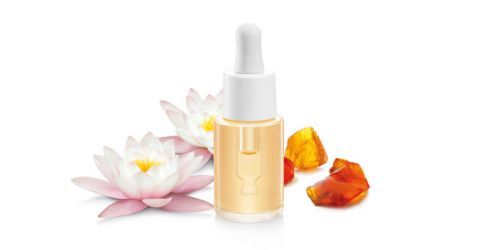Esenciálny olej FANCY HOME 15 ml, Lotos a jantár