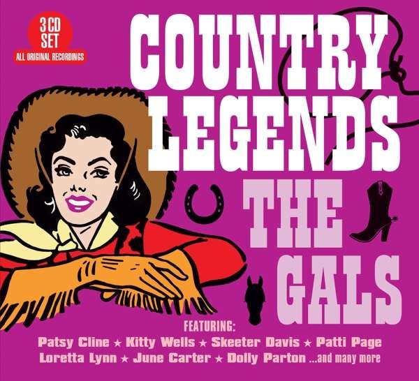 CD V/A - COUNTRY LEGENDS - THE GALS