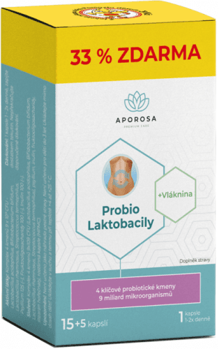 APOROSA Probio Laktobacily 20 kapsúl