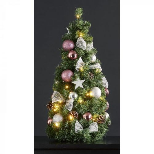 LED svietiaci vianočný stromček Best Season Noel, výška 65 cm
