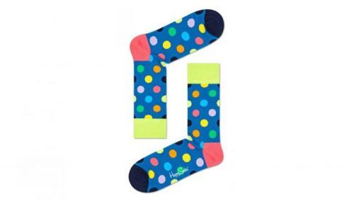 Happy Socks Big Dot Sock modré BDO01-7500