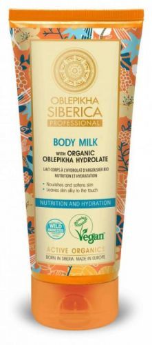 Natura Siberica Rakytníkové telové mlieko 200 ml