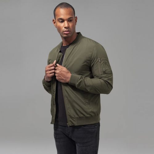Urban Classics Light Bomber Jacket darkolive - S