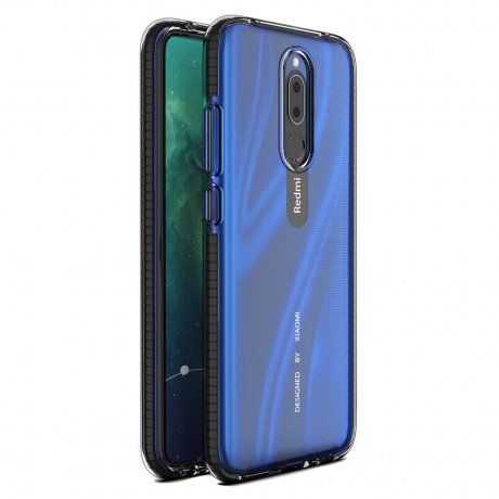 MG Spring Case silikónový kryt na Xiaomi Redmi 8A / Redmi 8, čierny