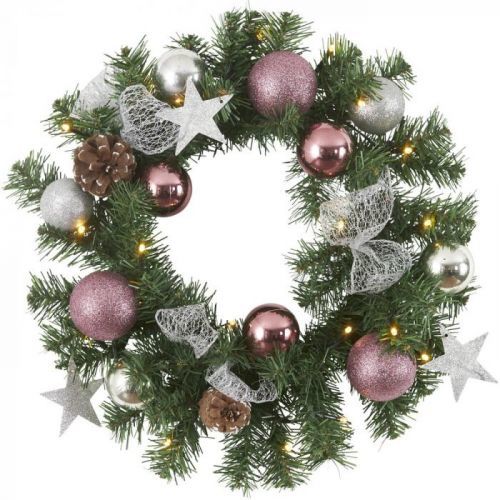 LED svietiaci veniec Best Season Noel, ⌀ 40 cm