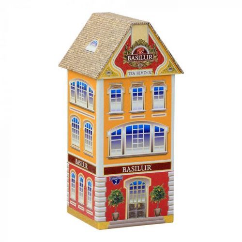 BASILUR Festival Tea House Boulevard 2 čierny sypaný čaj 75 g