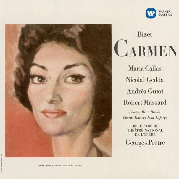 CD CALLAS, MARIA/NICOLAI GEDDA/ROBERT MASSARD/PARIS OPERA ORCHESTRA/GEORGES PRETRE - BIZET: CARMEN (1964)