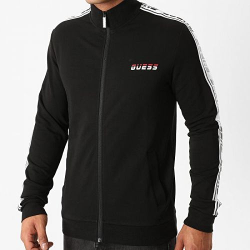 Mikina GUESS Black Čierna M