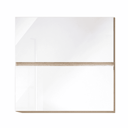 Horní skříňka LINE G60U Tempo Kondela Bílá lesk