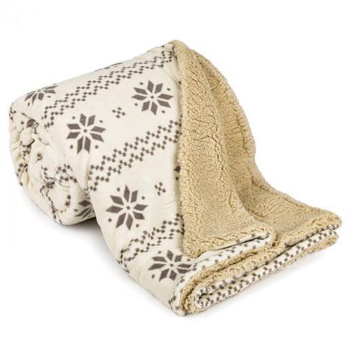 4Home Baránková deka Nordic béžová, 150 x 200 cm