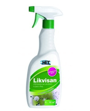 HET LIKVISAN Prípravok proti plesni - bezfarebný - 1 L
