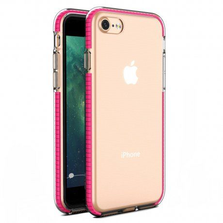 MG Spring Case silikónový kryt na iPhone 7/8/SE 2020, svetloružový