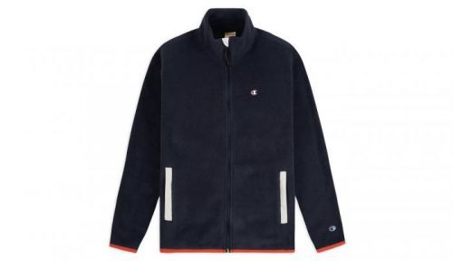 Champion Reverse Weave Full Zip C Fleece modré 215114_F20_BS501