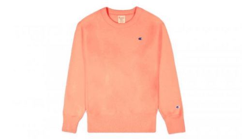 Champion C Logo Crew Sweat oranžové 113351_F20_RS045