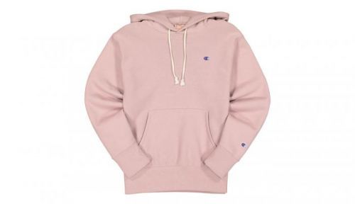 Champion Hooded Sweatshirt ružové 113350_F20_PS007