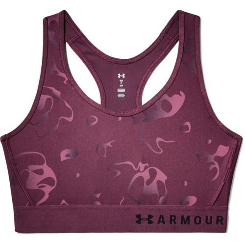 Under Armour Armour Mid Keyhole Print-PPL - XS