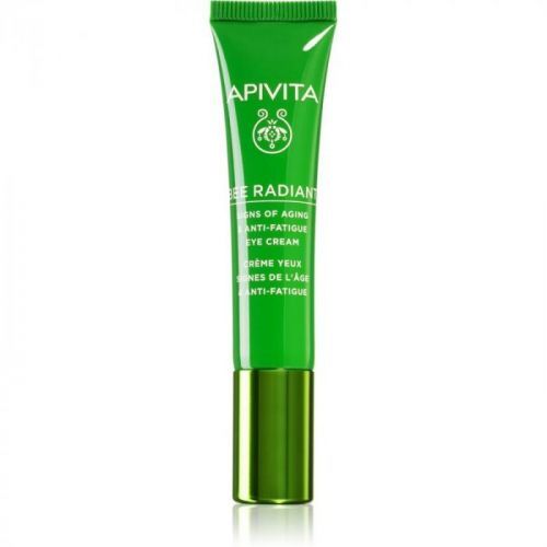 Apivita Bee Radiant očný krém na korekciu tmavých kruhov a vrások 15 m