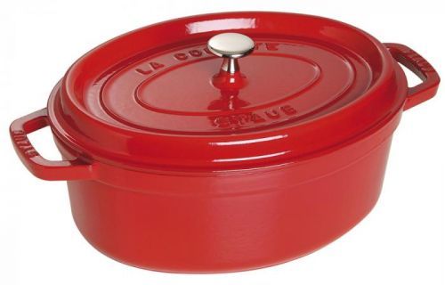 Staub Hrniec oválny, višňová, 31 cm / 5,5 l