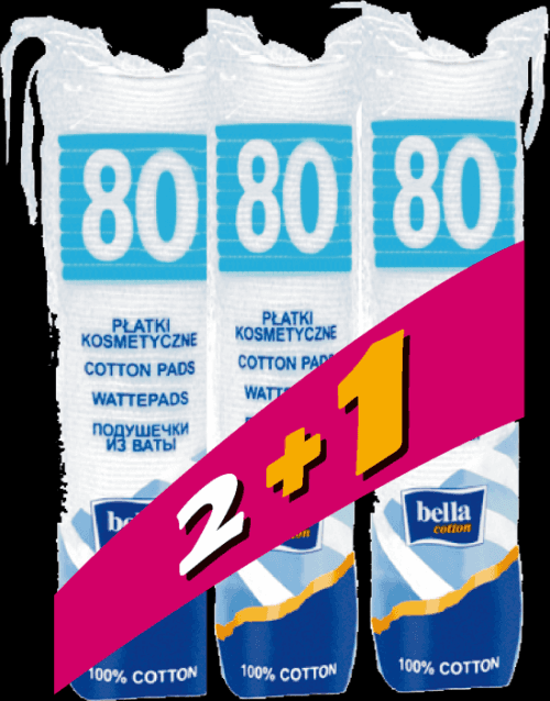 BELLA Odličovacie tampóny (3x80 ks)