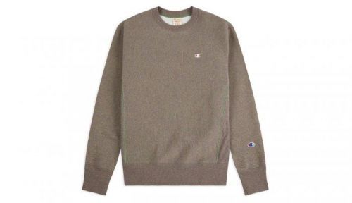 Champion Reverse Weave Melange Crewneck hnedé 214940_F20_VM502