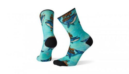 Smartwool Women's Curated Crew Socks modré SW004055150