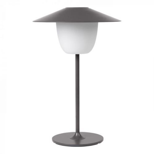 Sivá nízka LED lampa Blomus Ani Lamp