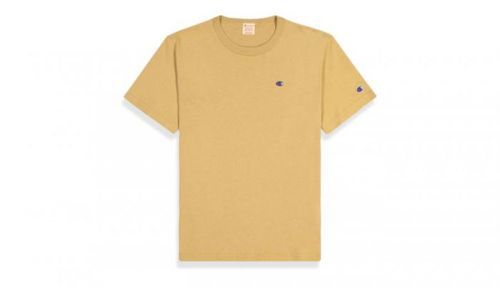 Champion Crewneck T-Shirt svetlohnedé 215341_F20_MS057
