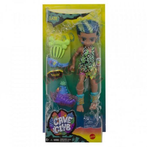Mattel Cave Club Bábika s Dino zvieratkom - Slate