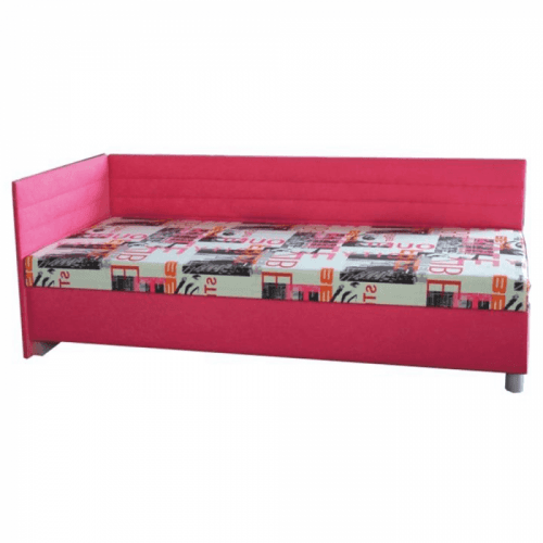 Válenda s úložným prostorem, levá, molitanová, 200x110, ETILE 2