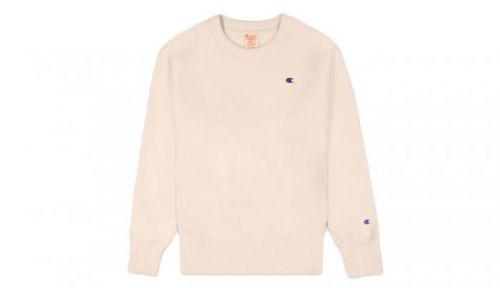 Champion C Logo Crew Sweat svetlohnedé 113351_F20_YS094
