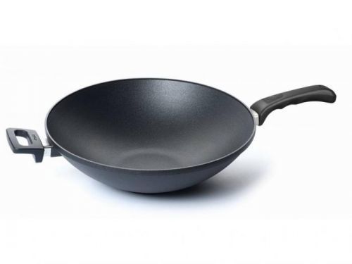Woll Titánová panvica Wok rukoväťou Titanium Nowo 32 cm