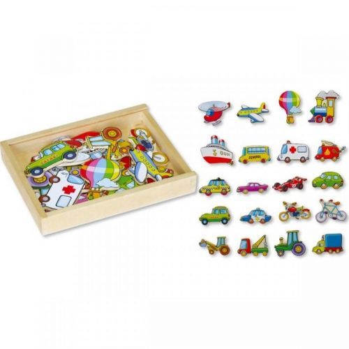 HM Studio Studo Wood Magnetky doprava 20 ks