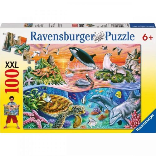 Ravensburger puzzle Pestrý oceán 100 dielikov