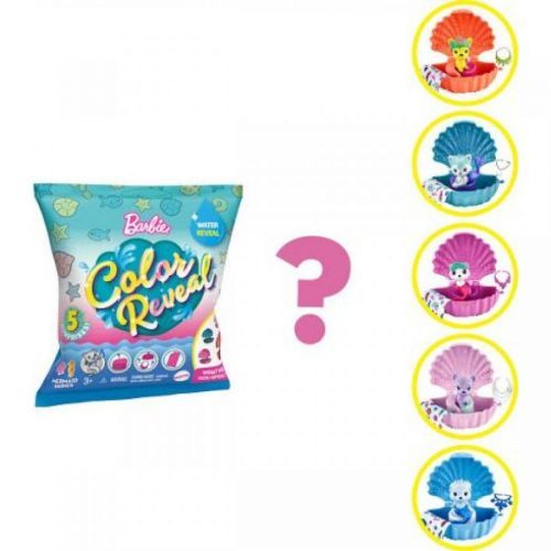 Barbie  zvířátka vlna 2 cdu color reveal