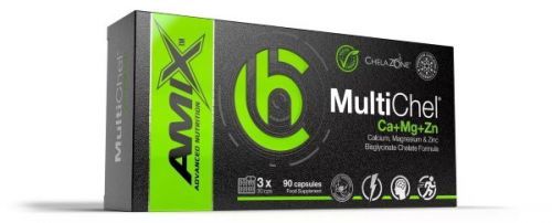 Amix Nutrition Amix ChelaZone MultiChel Ca + Mg + Zn 90 kapsúl