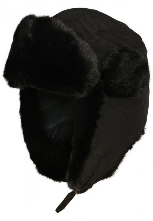 Urban Classics Nylon Trapper Hat black - One Size