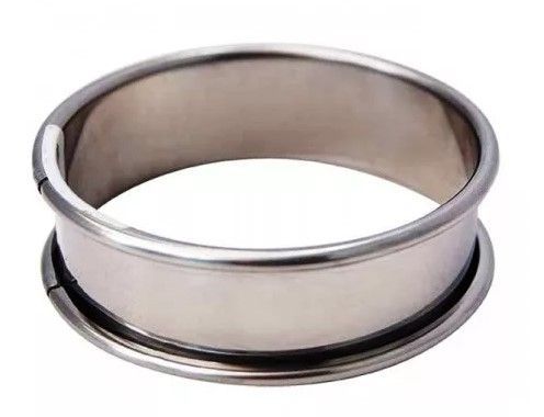 Kruhový rám na koláče a Quiche de Buyer 309114N, nerez, 14 cm