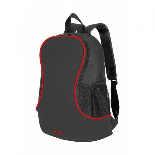 Batoh Fuji Basic - čierny-červený