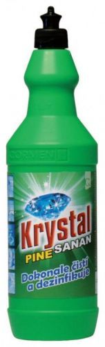Cleamen KRYSTAL Pine Sanan – čistiaci a dezinfekčný gel na  WC, umývadlá - 0,75 L