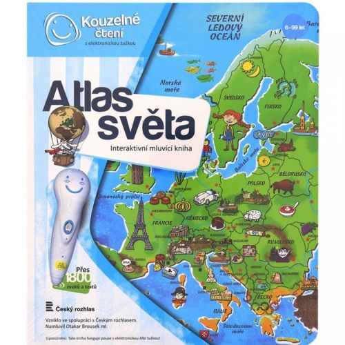 Albi Kúzelné čítanie Atlas sveta