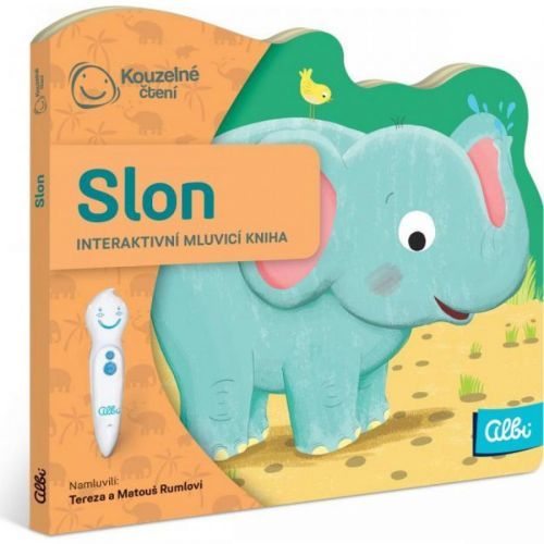 Albi Kúzelné čítanie Minikniha s výsekom - Slon CZ