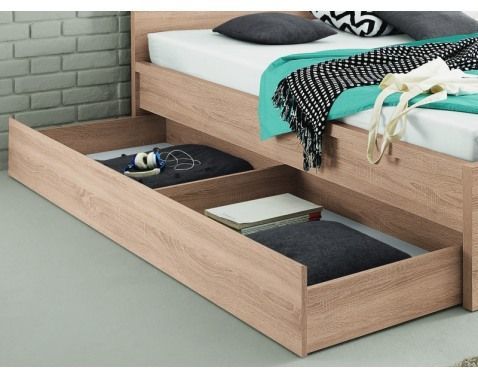 Úložná zásuvka Malmö, dub Sonoma