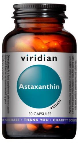 Viridian Astaxantín 30 kapsúl