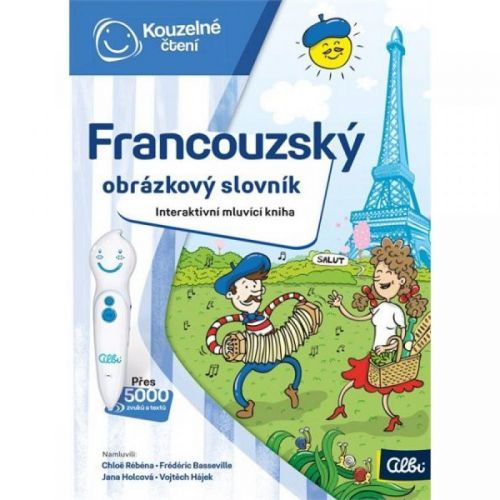 Albi Kouzelné čtení Kniha Francouzský obr. slovník