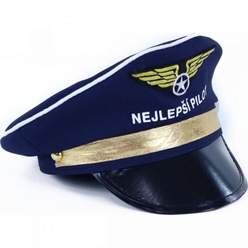 Rappa Čepice pilot dětská s nápisem nejlepší pilot