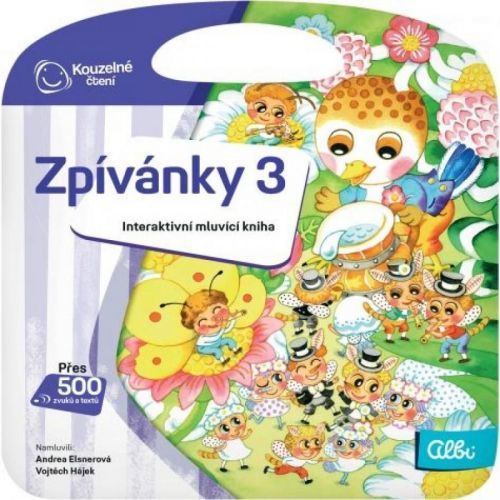 Albi Kúzelné čítanie Kniha Spievanky 3 CZ
