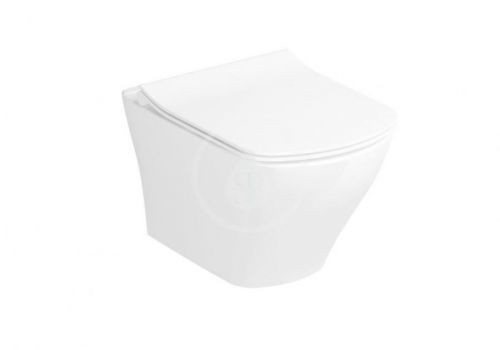 RAVAK - Classic Závěsné WC, RimOff, bílá (X01671)