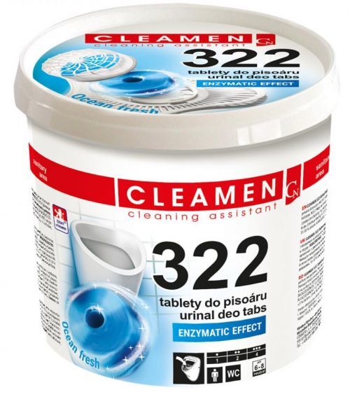 Cleamen CLEAMEN 322 - Enzymatické tablety do pisoáru - 1 ks